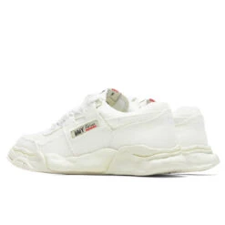 Parker Low OG Sole Canvas Sneaker "Perforated" - White -Fashion Clothing Store Maison Mihara Yasuhiro Parker Low OG Sole Canvas Sneaker White A08FW733 WHT 06 06 22 Feature JORDAN 3