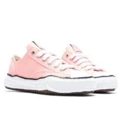 Peterson Low OG Sole Canvas Sneaker - Pink -Fashion Clothing Store Maison Mihara Yasuhiro Peterson Low OG Sole Canvas Sneaker Pink A01FW702 OPNK 10 15 23 Feature KN 4