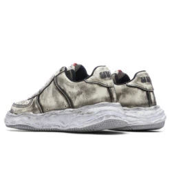 Wayne Brushed Patent Leather Low - White -Fashion Clothing Store Maison Mihara Yasuhiro Wayne Brushed Patent Leather Low White A09FW711 WHT 12 31 22 Feature DV 5