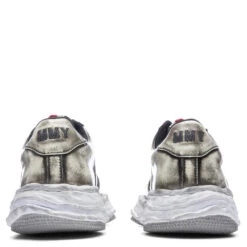 Wayne Brushed Patent Leather Low - White -Fashion Clothing Store Maison Mihara Yasuhiro Wayne Brushed Patent Leather Low White A09FW711 WHT 12 31 22 Feature DV 6