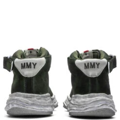 Wayne Brushed Suede High - Green -Fashion Clothing Store Maison Mihara Yasuhiro Wayne Brushed Suede High Green A09FW714 GRN 12 30 22 Feature JP 8