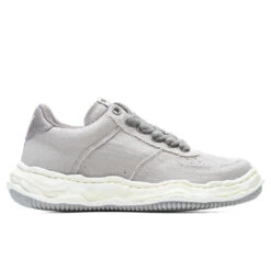 Wayne Low OG Sole Washed Canvas Sneaker - Grey