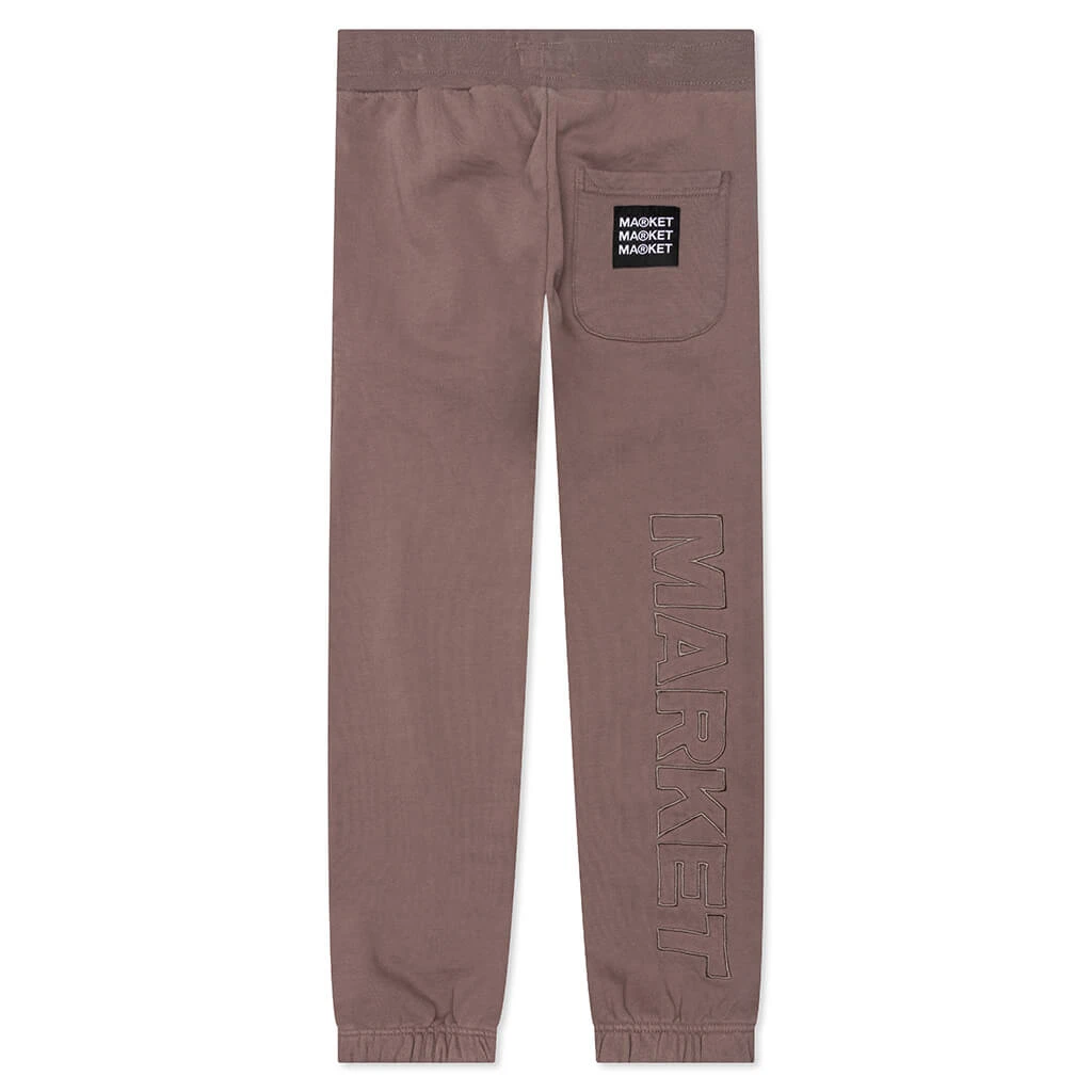 MARKET Script Sweatpants - Washed Grey 4 MARKET Script Sweatpants - Washed Grey - Image 2