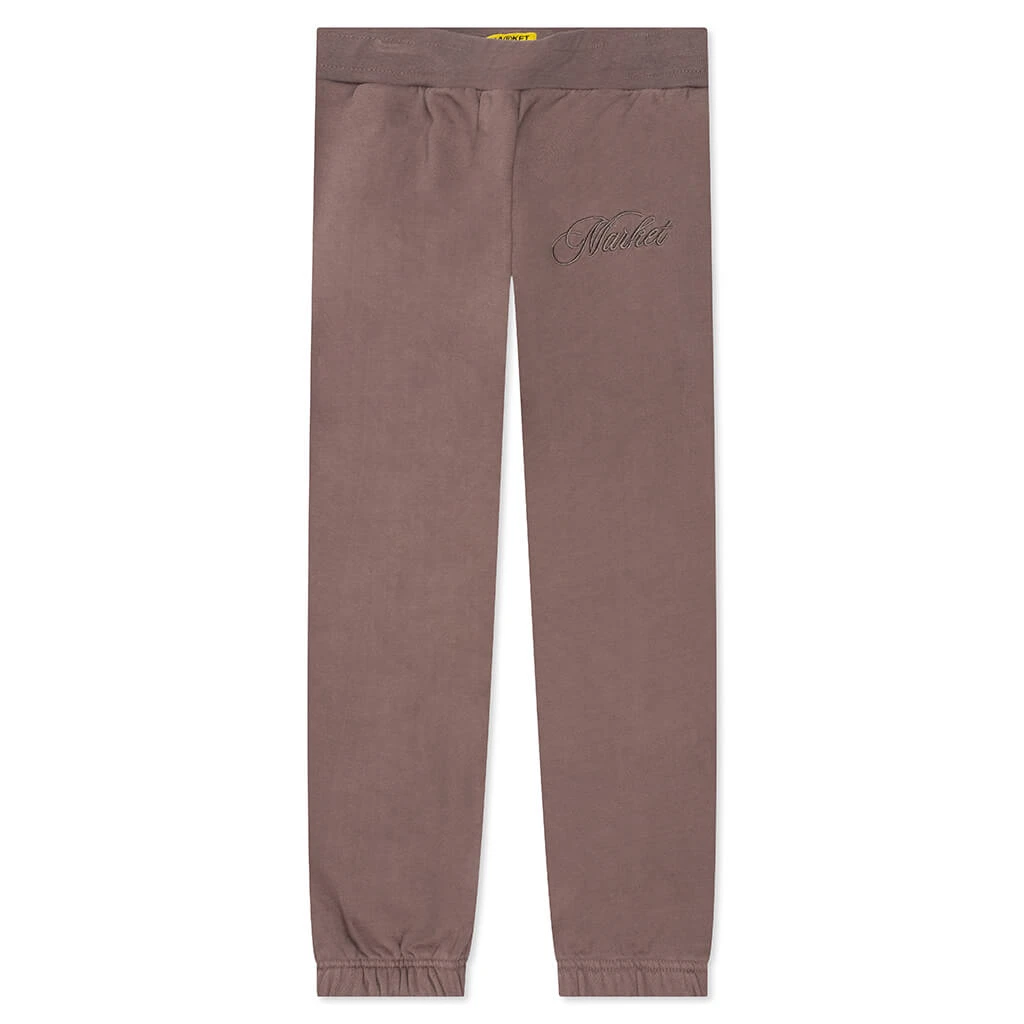 MARKET Script Sweatpants - Washed Grey 3 MARKET Script Sweatpants - Washed Grey
