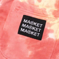 MARKET Smiley Look At The Bright Side Tie-Dye Sweatshorts -Pink -Fashion Clothing Store Market Smiley Look At The Bright Side Tie Dye Pink 395000450 07 16 22 Feature DV 5