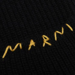 Marni Black Wool Cardigan - Black -Fashion Clothing Store Marni 086Q0 Cardigan Black CDMG0083Q0 UFH533 00N99 09 20 22 Feature DV 2