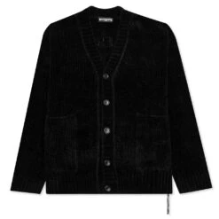 Cashmere Kntted Cardigan - Black