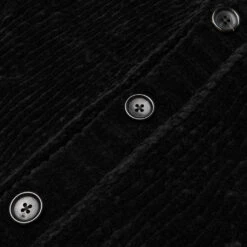 Cashmere Kntted Cardigan - Black 11 Cashmere Kntted Cardigan - Black -Fashion Clothing Store Mastermind World Cashmere Kntted Cardigan Black MW20S05 KN010 106 11 25 2020 01 7