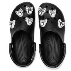 Mastermind Japan X Crocs Classic Clog - Black/White -Fashion Clothing Store Mastermind x Crocs Classic Clog Black White 208211 066 07 06 22 Feature JAYLEEN