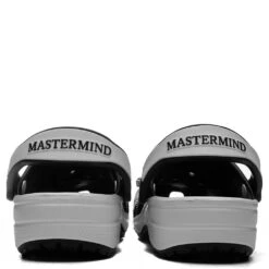 Mastermind Japan X Crocs Classic Clog - Black/White -Fashion Clothing Store Mastermind x Crocs Classic Clog Black White 208211 066 07 06 22 Feature JAYLEEN 3