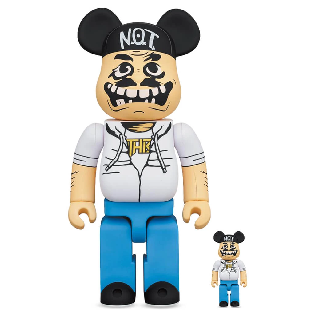 Anthrax Notman 100% & 400% BE@RBRICK Set 3 Anthrax Notman 100% & 400% BE@RBRICK Set