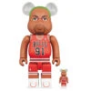 Dennis Rodman Chicago Bulls 100% & 400% BE@RBRICK Set -Fashion Clothing Store Medicom Toy Dennis Rodman Chicago Bulls 100 400 BE RBRICK Set 4530956586717