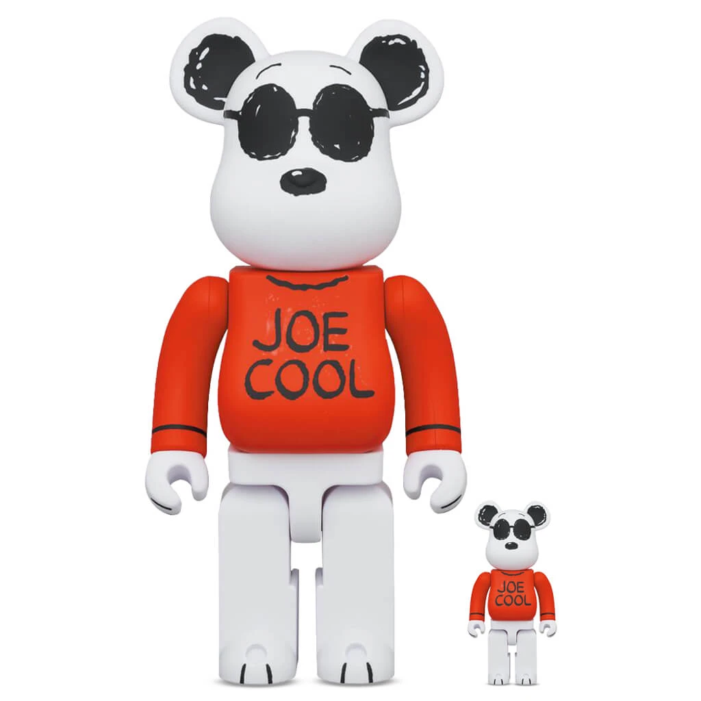 Joe Cool 100% & 400% BE@RBRICK Set 3 Joe Cool 100% & 400% BE@RBRICK Set