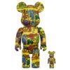 Keith Haring #5 100% & 400% BE@RBRICK Set -Fashion Clothing Store Medicom Toy Keith Haring 5 100 400 BE RBRICK Set 4530956587349