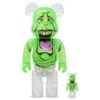 Slimer Green Ghost 100% & 400% BE@RBRICK Set