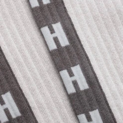 NH Logo Socks - Grey 5 NH Logo Socks - Grey -Fashion Clothing Store NH Logo Socks Grey 231WINH UWM02 GY 05 31 23 Feature VR 2
