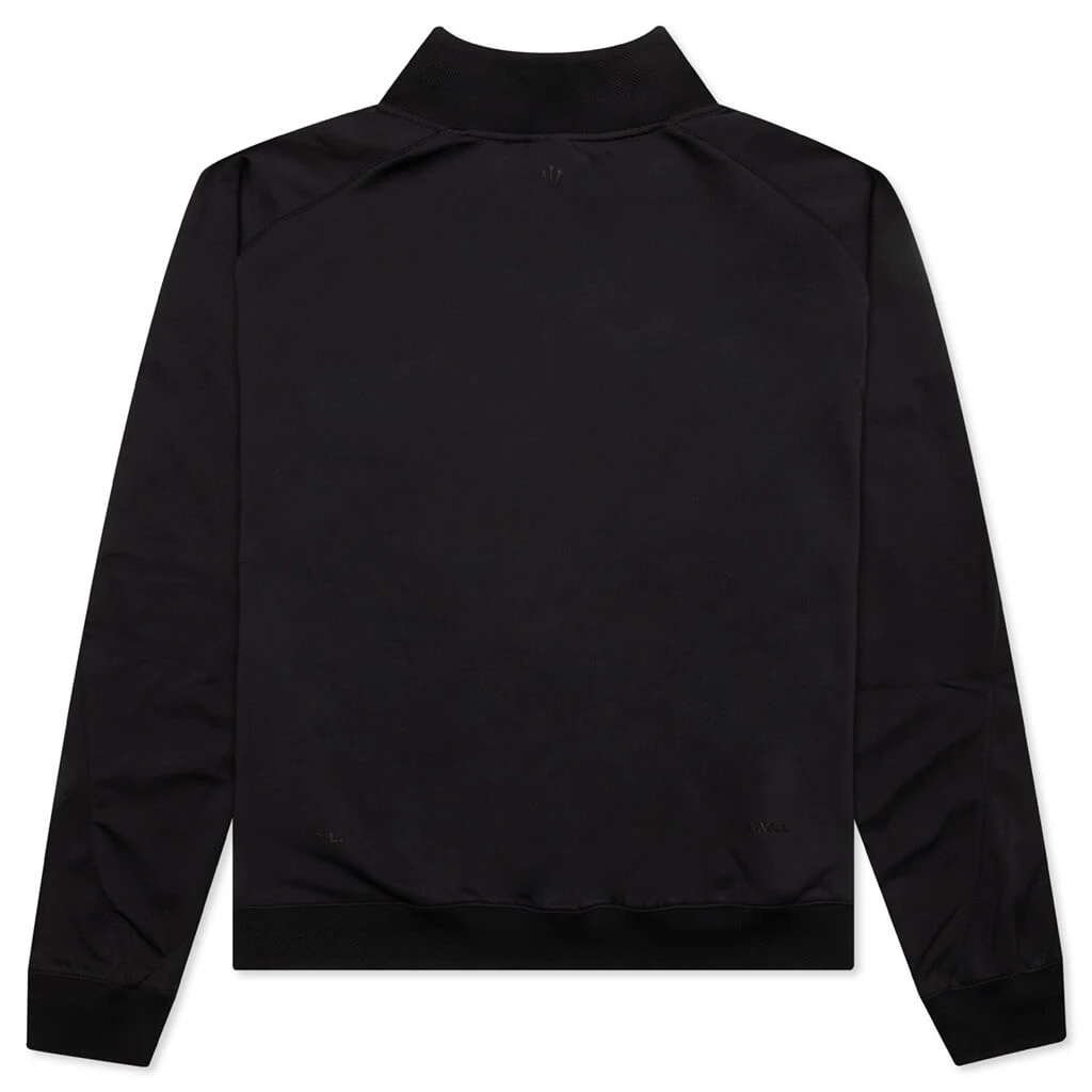 Nike NRG Nocta FZ Knit Top DR - Black 4 Nike NRG Nocta FZ Knit Top DR - Black - Image 2