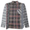 Flannel Shirt 7 Cuts Wide Reflection Shirt - Assorted -Fashion Clothing Store Needles Flannel Shirt 7 Cuts Wide Reflection Shirt Assorted MR351 G O S 05 18 23 Feature KN