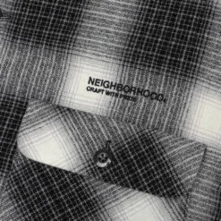Check Boa SH WO L/S Shirt - Black 10 Check Boa SH WO L/S Shirt - Black -Fashion Clothing Store Neighborhood Check Boa SH WO L S Black 2221508N SHM01 01 03 23 Feature DV 5