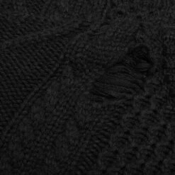 Savage Cable Sweater AW Knit - Black -Fashion Clothing Store Neighborhood Savage Cable Sweater AW Knit Black 222FUNH KNM01 12 07 22 S NF Feature 65