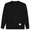 Savage Cable Sweater AW Knit - Black -Fashion Clothing Store Neighborhood Savage Cable Sweater AW Knit Black 222FUNH KNM01 12 07 22 S NF MG Feature 61