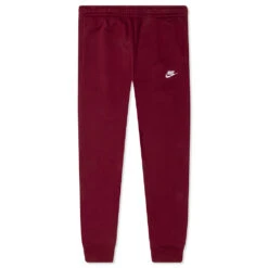 Nike Sportswear Club Fleece Joggers - Dark Beetroot/White