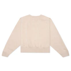 Nike Sportswear Collection Essentials Women's Oversized Fleece Crew Sweatshirt - Sanddrift/White -Fashion Clothing Store Nike Sportswear Collection Essentials Womens Oversized Fleece Crew Sweatshirt Sanddrift White DJ7665 126 04 13 22 Feature 14