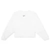 Nike Sportswear Collection Essentials Women's Oversized Fleece Crew Sweatshirt - White/Black -Fashion Clothing Store Nike Sportswear Collection Essentials Womens Oversized Fleece Crew Sweatshirt White Black DJ7665 100 04 13 22 Feature 18
