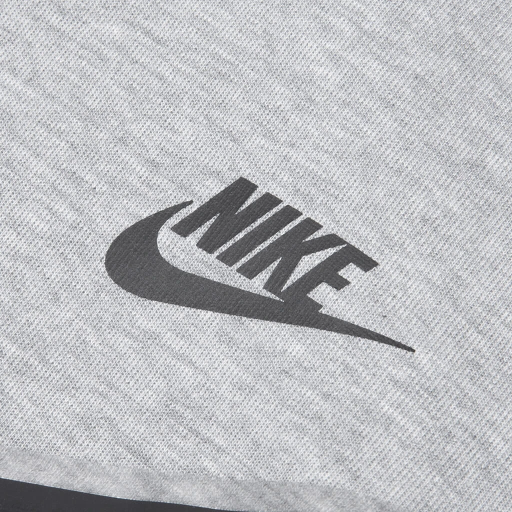 Nike Sportswear Tech Fleece Full Zip Up Hoodie - Dark Grey Heather 5 Nike Sportswear Tech Fleece Full Zip Up Hoodie - Dark Grey Heather - Image 3