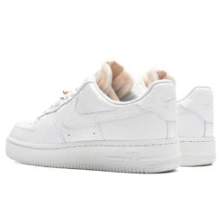 Nike Women's Air Force 1 '07 LX "Bling" - White/Summit White -Fashion Clothing Store Nike Women s Air Force 1 07 LX Bling White Summit White CZ8101 100 11 12 22 Feature DV 3