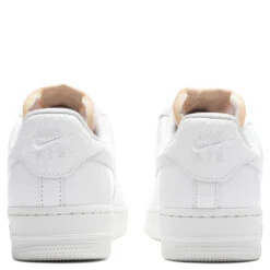 Nike Women's Air Force 1 '07 LX "Bling" - White/Summit White -Fashion Clothing Store Nike Women s Air Force 1 07 LX Bling White Summit White CZ8101 100 11 12 22 Feature DV 6