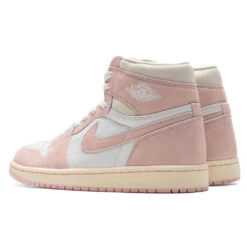 Air Jordan 1 Retro Hi OG Women's Washed Pink - Atmosphere/White/Muslin -Fashion Clothing Store Nike Women s Air Jordan 1 Retro Hi OG Atmosphere White Muslin FD2596 600 03 24 23 Feature DV 5