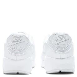 Nike Women's Air Max 90 - White/White/White -Fashion Clothing Store Nike Women s Air Max 90 White White White DH8010 100 09 30 22 Feature DV 4