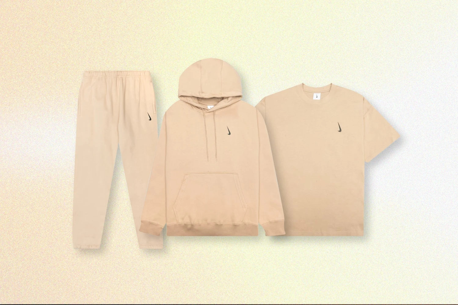 Nike X Billie Eilish NRG LA Hoodie - Mushroom/Sequoia 5 Nike X Billie Eilish NRG LA Hoodie - Mushroom/Sequoia - Image 3