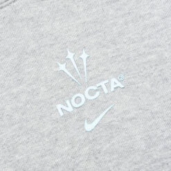 Nike X Nocta Basketball Hoodie - Dark Grey Heather/Cobalt Tint -Fashion Clothing Store Nike x Nocta Basketball Hoodie Dark Grey Heather Cobalt Tint DX2837 063 11 14 22 Feature JP 6
