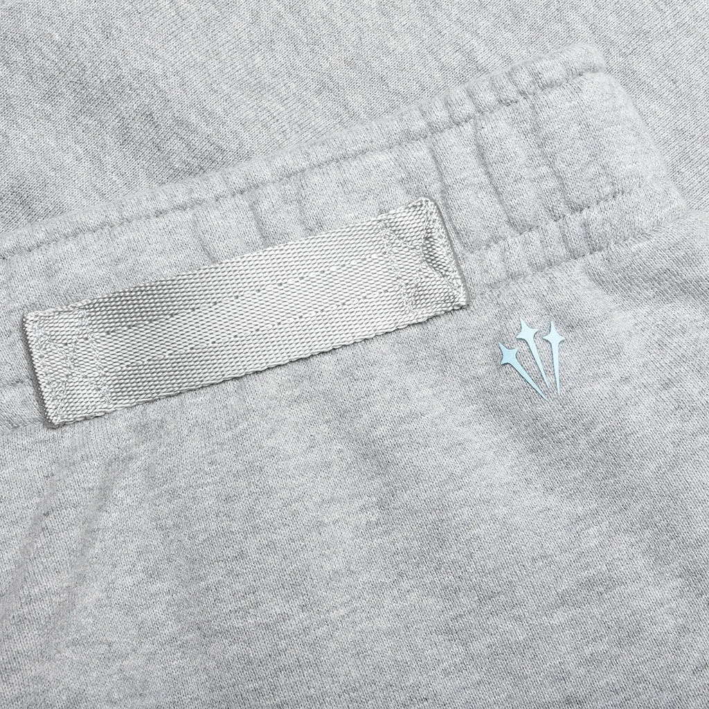 Nike X Nocta Basketball Pants - Dark Grey Heather/Cobalt Tint 6 Nike X Nocta Basketball Pants - Dark Grey Heather/Cobalt Tint - Image 4