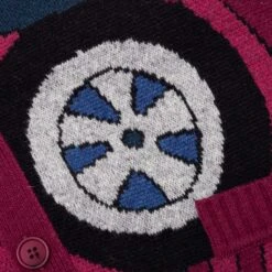 No Parking Knitted Cardigan - Beet Red -Fashion Clothing Store No Parking Knitted Cardigan Beet Red 50423 10 31 23 Feature VR 4