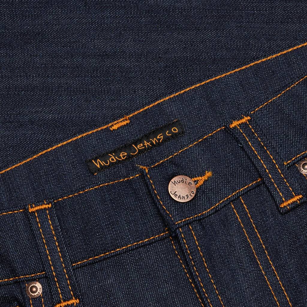 Nudie Jeans Lean Dean - Dry Ecru Embo 5 Nudie Jeans Lean Dean - Dry Ecru Embo - Image 3