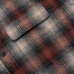 Nudie Jeans Sten Shadow Check Wool - Poppy Red -Fashion Clothing Store Nudie Jeans Sten Shadow Check Wool Poppy Red 140709 08 18 2021 01 3