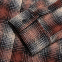 Nudie Jeans Sten Shadow Check Wool - Poppy Red -Fashion Clothing Store Nudie Jeans Sten Shadow Check Wool Poppy Red 140709 08 18 2021 01 4