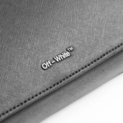 Binder Diag Saff Clutch - Black/White -Fashion Clothing Store Off White c o Virgil Abloh Binder Diag Saff Clutch Black White OMNM020F22LEA0011001 11 20 22 Feature JM 7