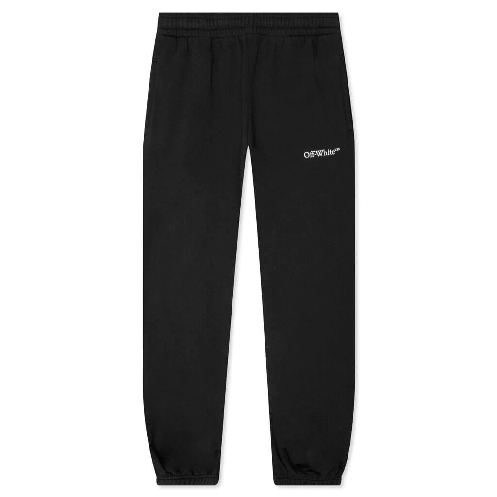 Caravaggio Paint Shorten Sweatpant - Black/White 3 Caravaggio Paint Shorten Sweatpant - Black/White