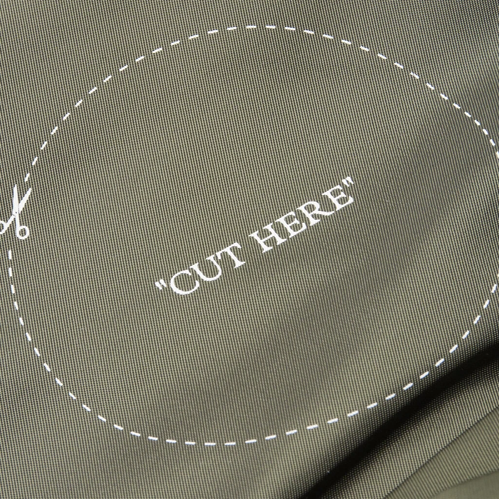 Cut Here Backpack - Green/White 7 Cut Here Backpack - Green/White - Image 5