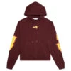 Thunder Stable Skate Hoodie - Barolo/Yellow