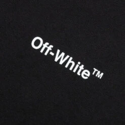 Caravaggio Arrow Over S/S Tee - Black/White -Fashion Clothing Store Off White co Virgil Abloh Caravaggio Arrow Over SS Tee Black White OMAA038C99JER0051001 04 06 23 S NF Feature 4