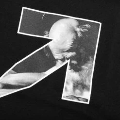 Caravaggio Arrow Over S/S Tee - Black/White -Fashion Clothing Store Off White co Virgil Abloh Caravaggio Arrow Over SS Tee Black White OMAA038C99JER0051001 04 06 23 S NF Feature 6