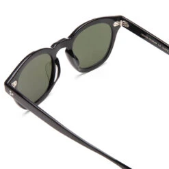 Oliver Peoples Bordreau L.A - Black/Vibrant Green -Fashion Clothing Store Oliver Peoples Bordreau L.A Black Vibrant Green 0OV5382SU 100571 12 05 2021 01 4