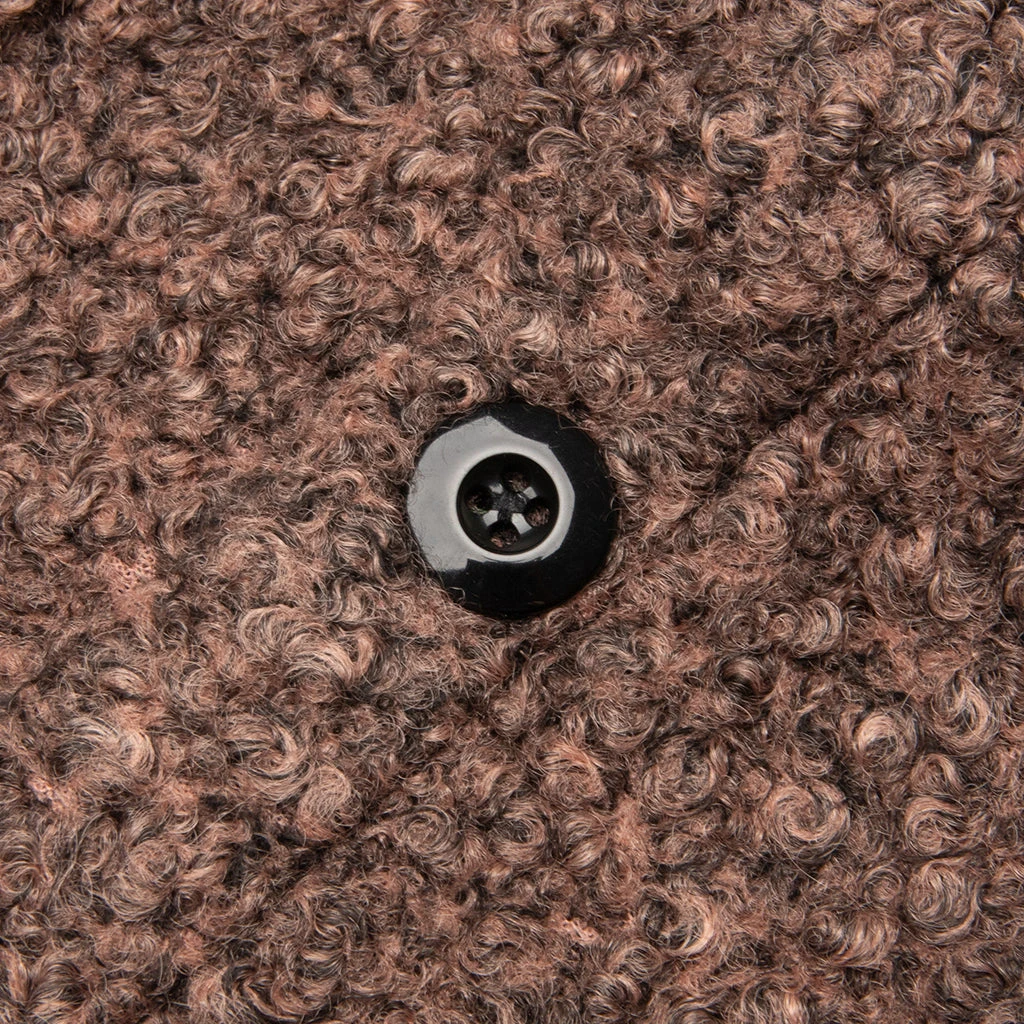 Pleasures Creation Cardigan - Mauve 6 Pleasures Creation Cardigan - Mauve - Image 4