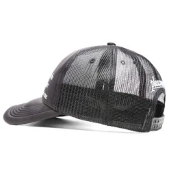 Pleasures Responsible Trucker Hat - Black -Fashion Clothing Store PLEASURES Responsible Trucker Cap Black P22SU057 BLK 08 04 22 Feature VR 7