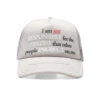 Pleasures Responsible Trucker Hat - Silver -Fashion Clothing Store PLEASURES Responsible Trucker Cap Silver P22SU057 SIL 08 04 22 Feature VR 2
